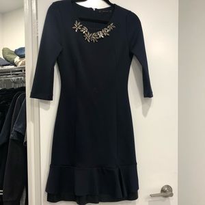 Zara navy dress